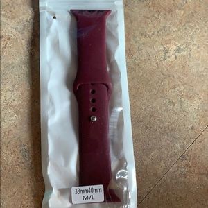 New Apple Watch band burgundy/maroon 38/40mm M/L